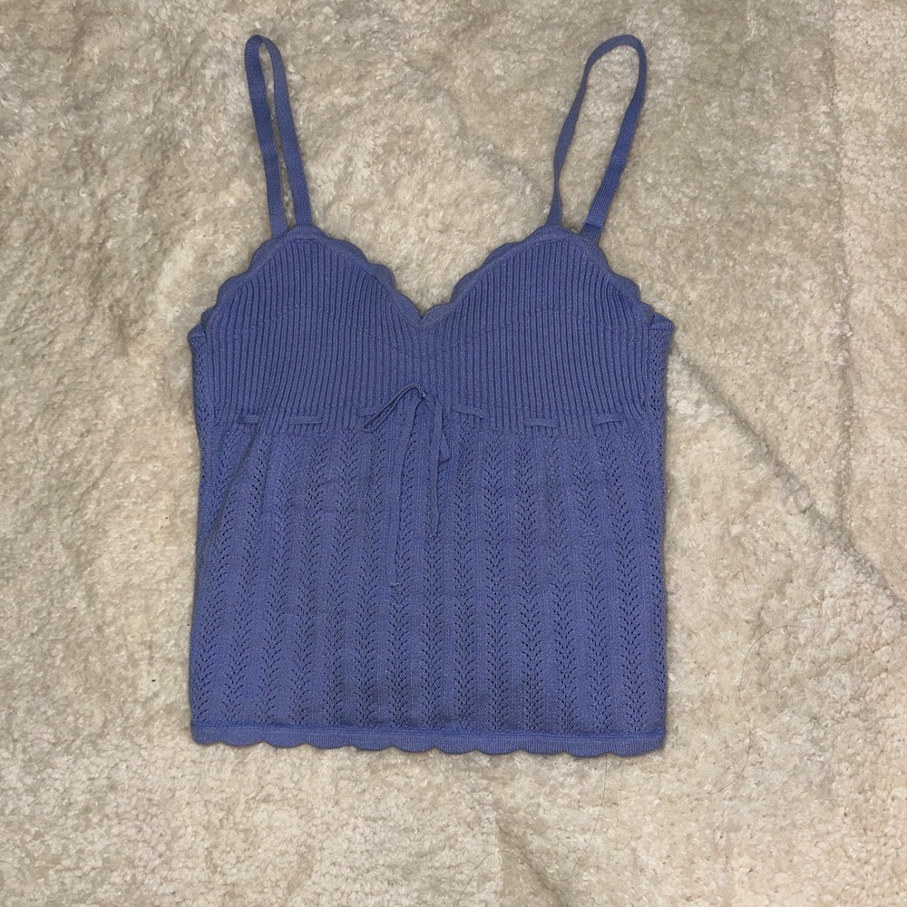 Wilfred Periwinkle Knitted Top